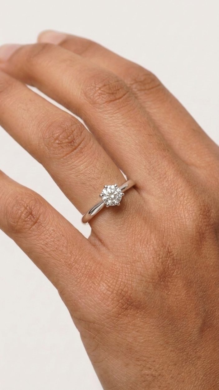 Solitario Diamante talla Brillante, foto 3